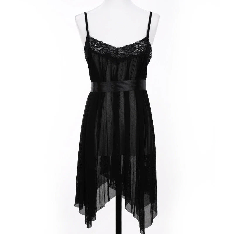 Intimate Lingerie Front Open Double Cut Nighty