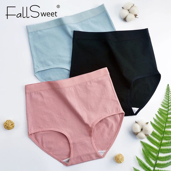 Women High Waist Underwear