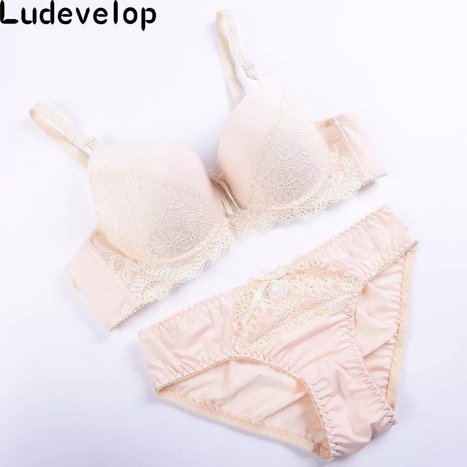 Bridal Plus Size Bra Panty Set