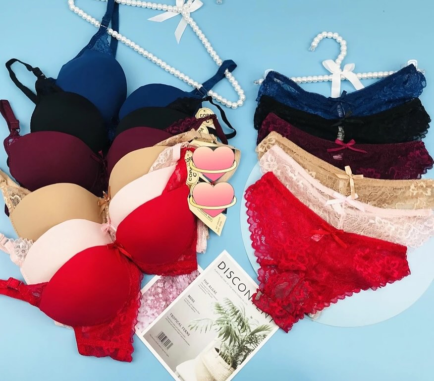 Basic Padded T-Shirt Bra Panty Set