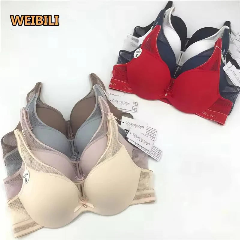 Intimate T-Shirt Bra Breathable Net Straps Coverage Strong Grip Bra