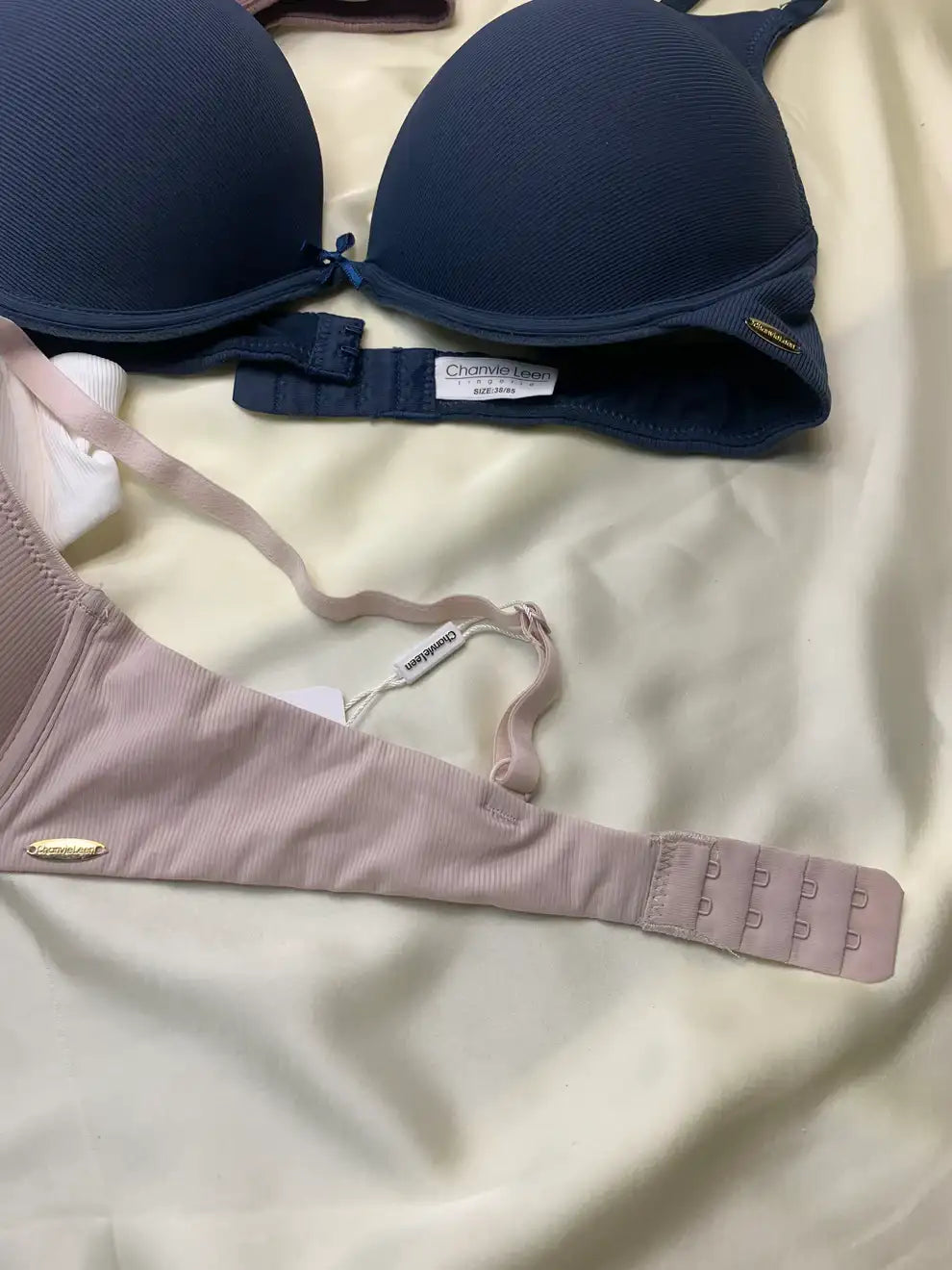 Intimate Fashions T-Shirt Pushup Bra Wired Demi Cup Bra blue