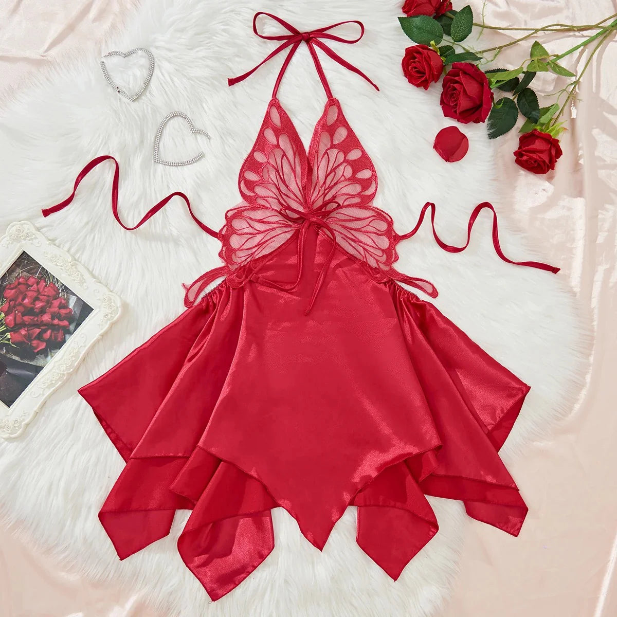 Intimate Lingerie Butterfly Nighty