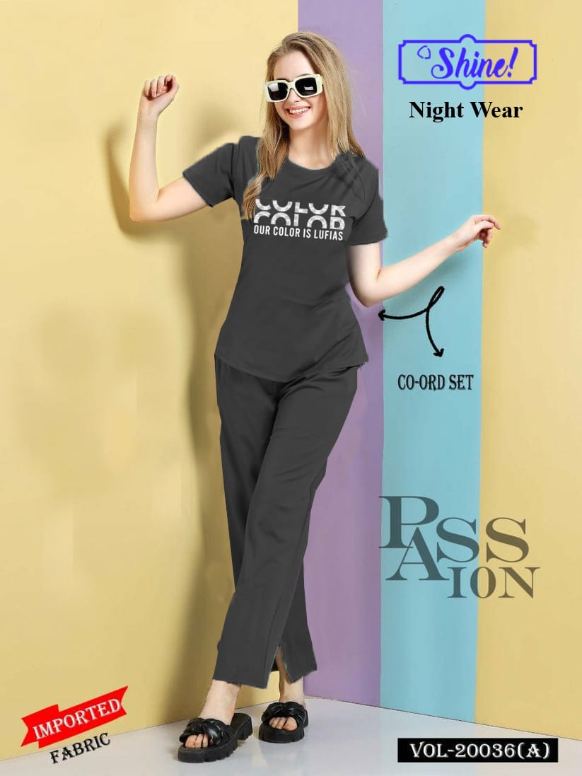 Summer Breeze Night Dress Pajamas Shirt Pure Cotton