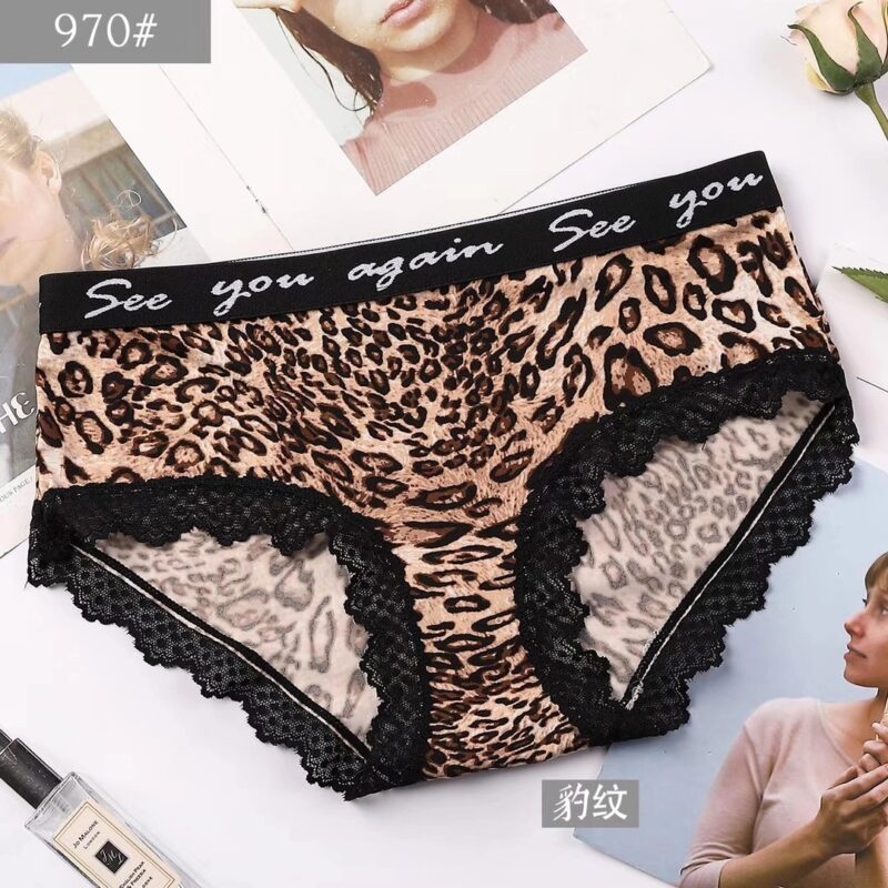 Leopard Panties Underwear