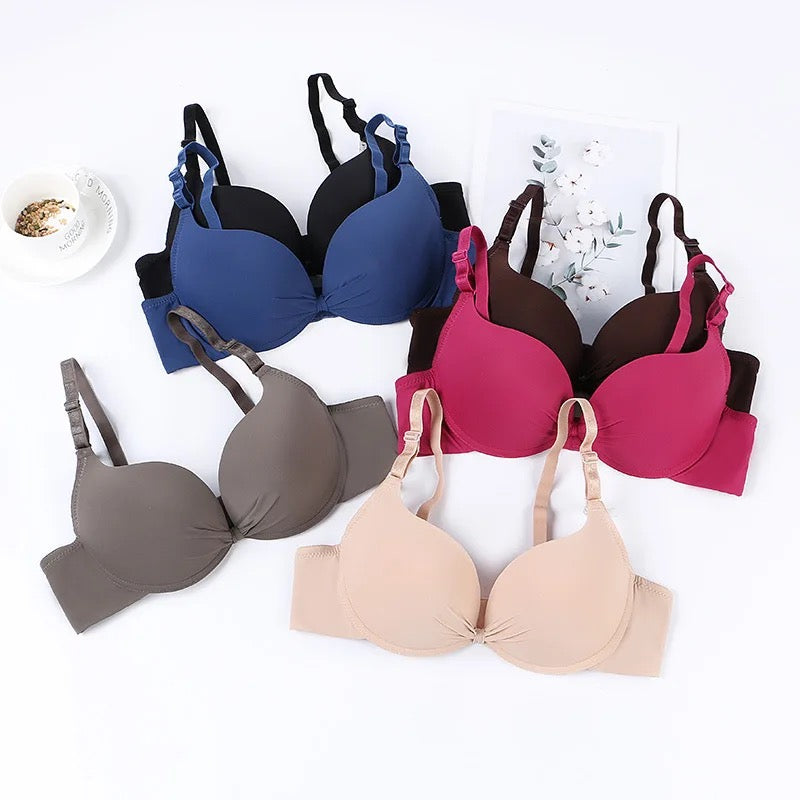 Basic Bow Bra Wired Padded T-Shirt Bra