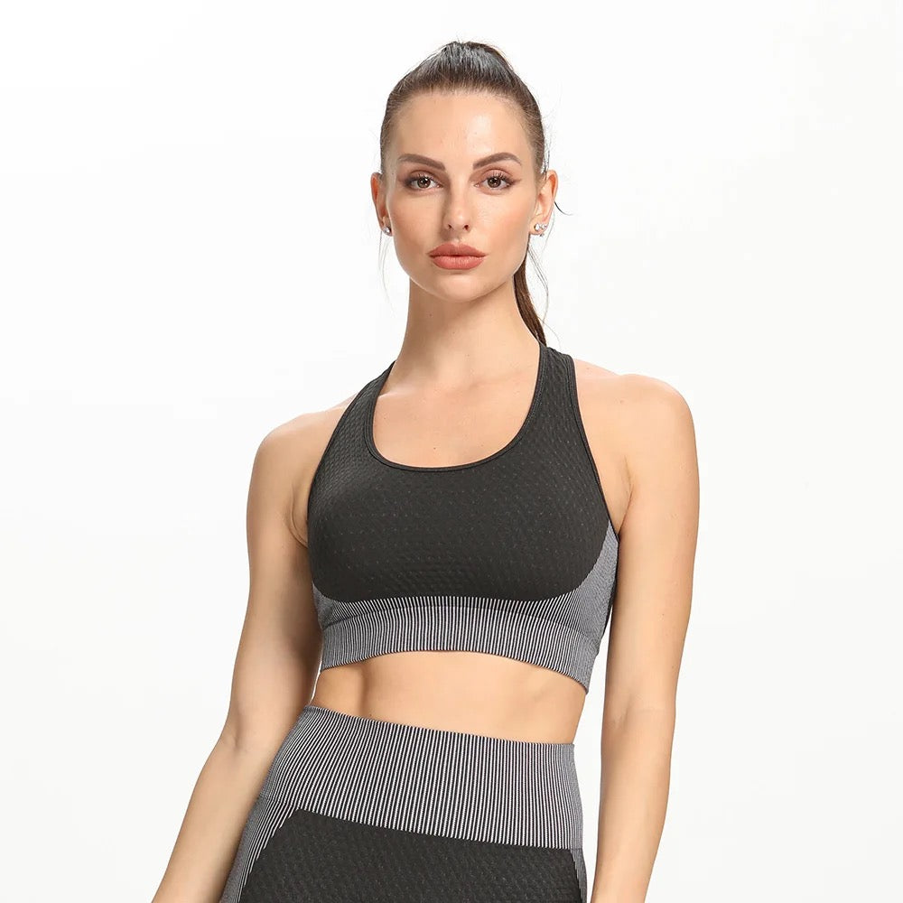 Workout High Strength Cardio Gym Sports Bra