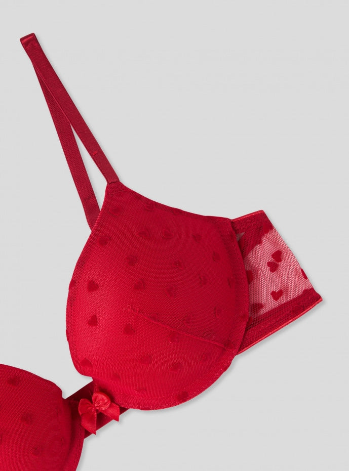 Pushup Bra Underwear Set Wired Intimate Lingerie