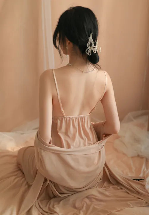 Three Piece Nighty with Gown