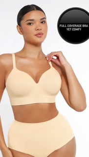 Intimate Memory Foam Bra Full Coverage Support for Saggy Chest and Posture Correction full skin