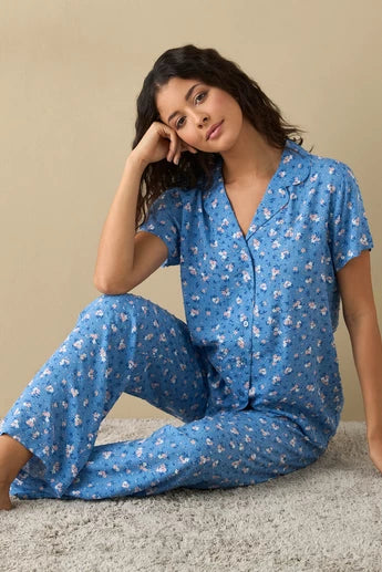 Intimate Blossom Breeze Nightwear Cotton Summer PJ