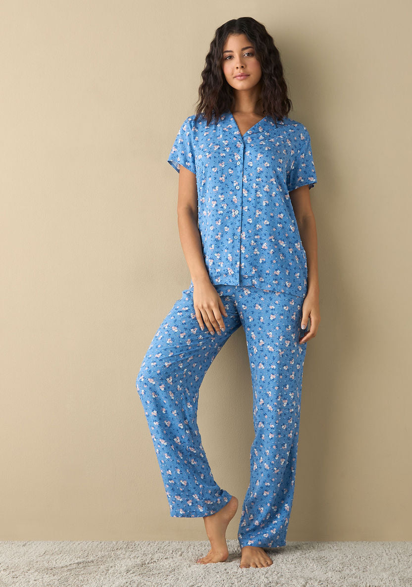 Intimate Blossom Breeze Nightwear Cotton Summer PJ full