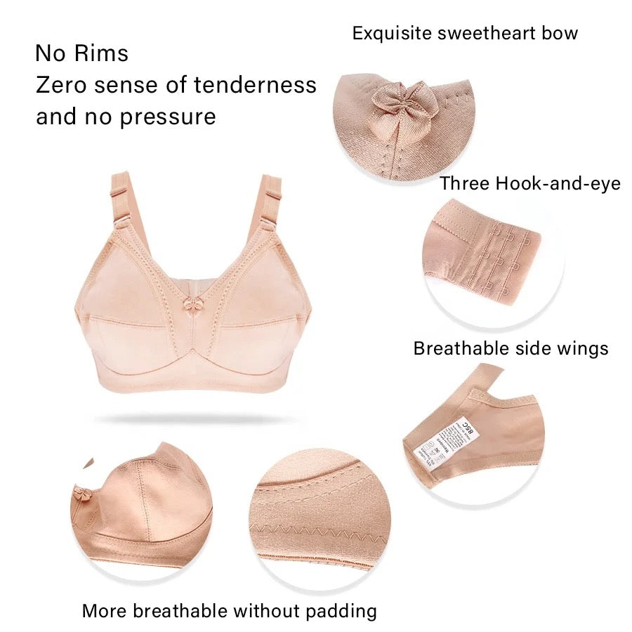 Summer Full Coverage Cotton Bra