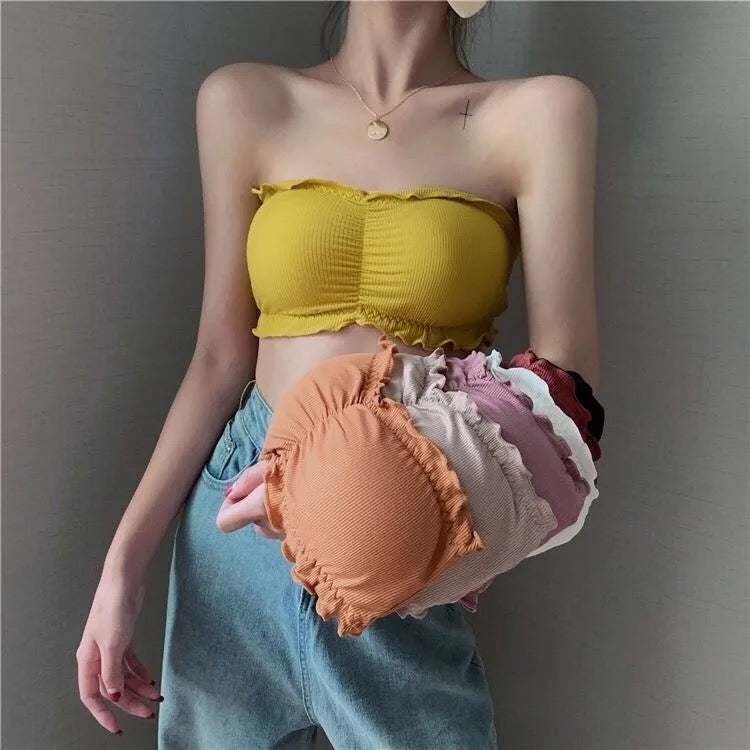 Smooth Soft Cotton Strapless Bra