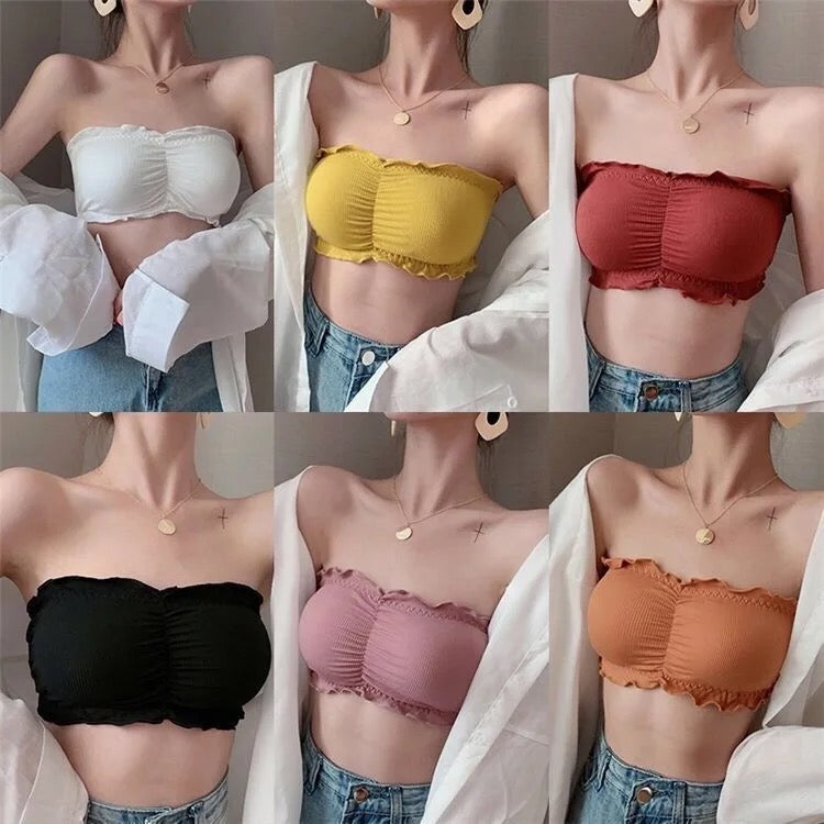 Smooth Soft Cotton Strapless Bra