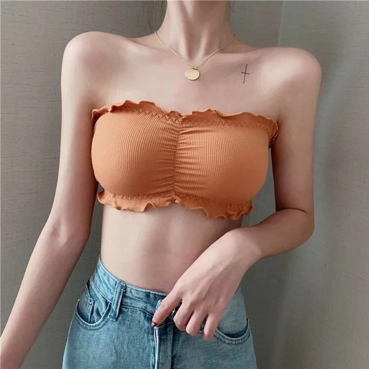 Smooth Soft Cotton Strapless Bra