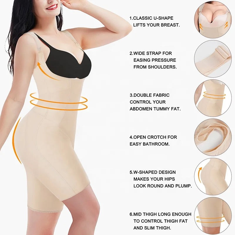 Breathable Full Body Shapewear