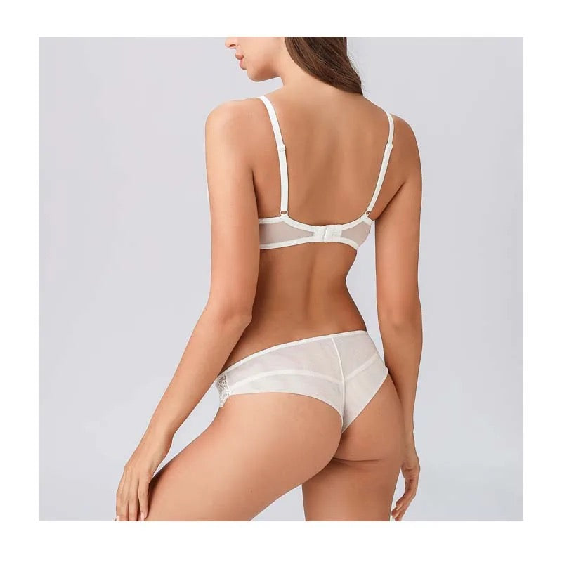 Non Padded Wired Lingerie Set