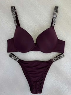 Love Secret Pushup T-Shirt Bra Panty Set