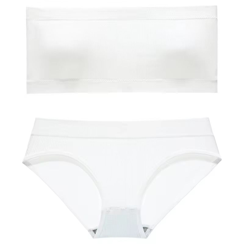 White underwear on a white background