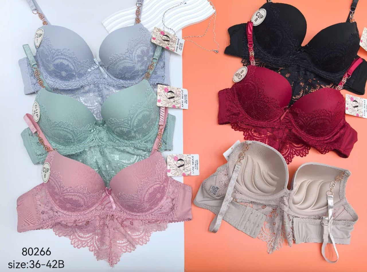 Intimate T-Shirt Pushup Bra Bridal Lace Bra