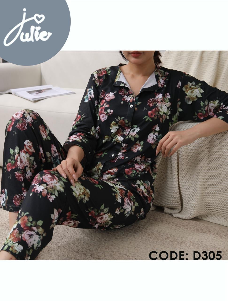 Intimate Floral Ease Night Wear