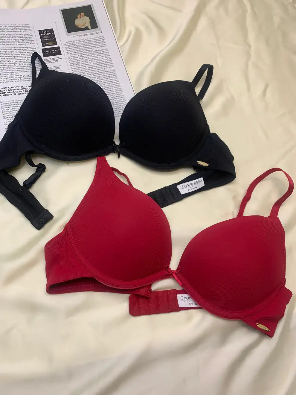 Intimate Fashions T-Shirt Pushup Bra Wired Demi Cup Bra