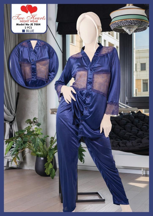 Silk Night Suit Nighty