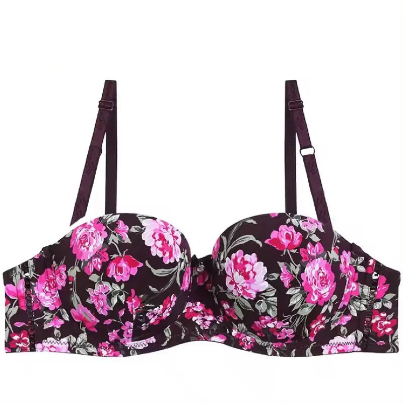 Intimate T-Shirt Bra Floral Printed Wired Bra