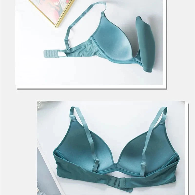 Women Smart T-Shirt Bra Soft Padded Wireless