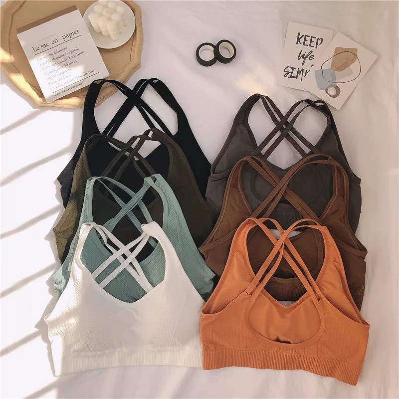 Cross Back Bralette