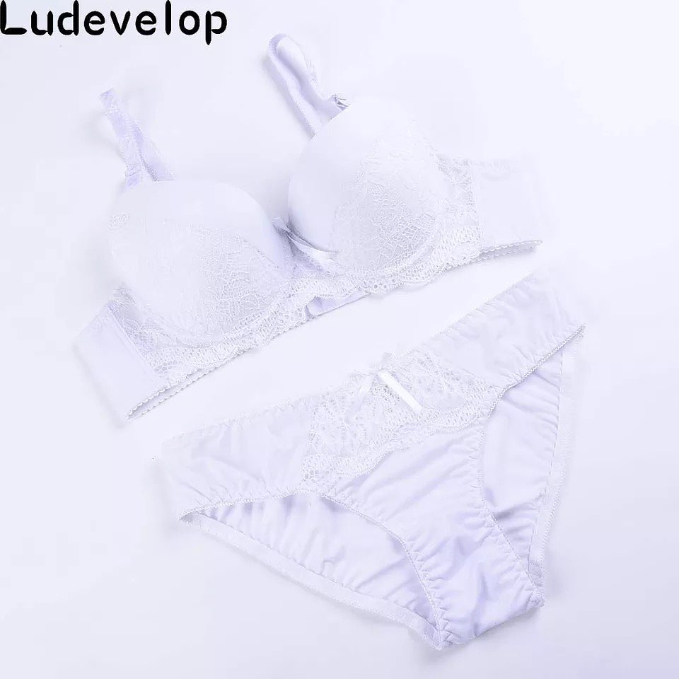 Bridal Plus Size Bra Panty Set