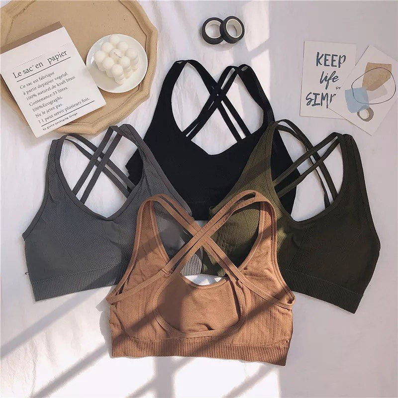 Cross Back Bralette