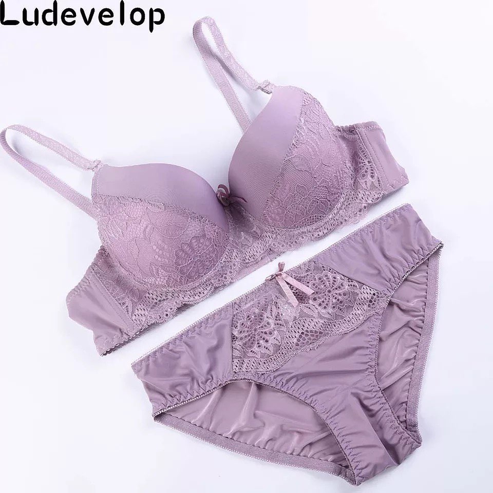 Bridal Plus Size Bra Panty Set