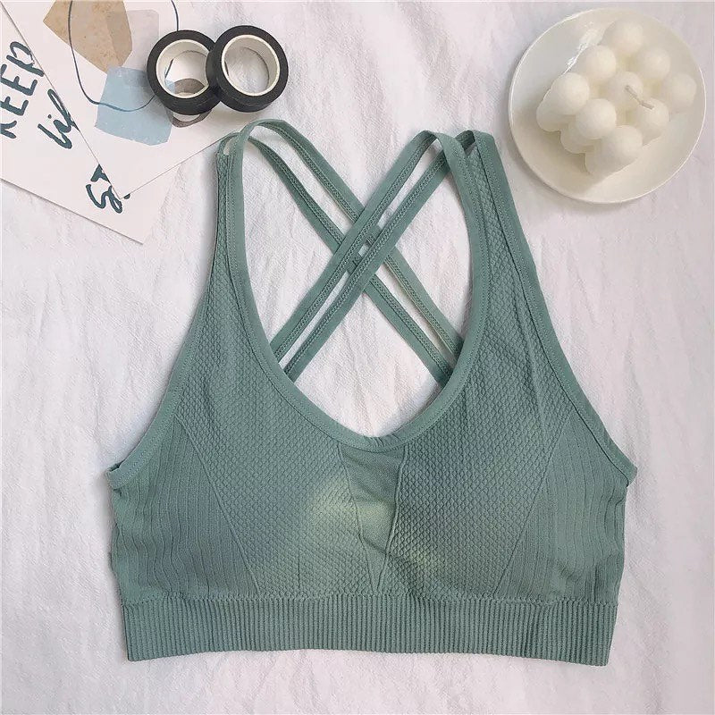 Cross Back Bralette