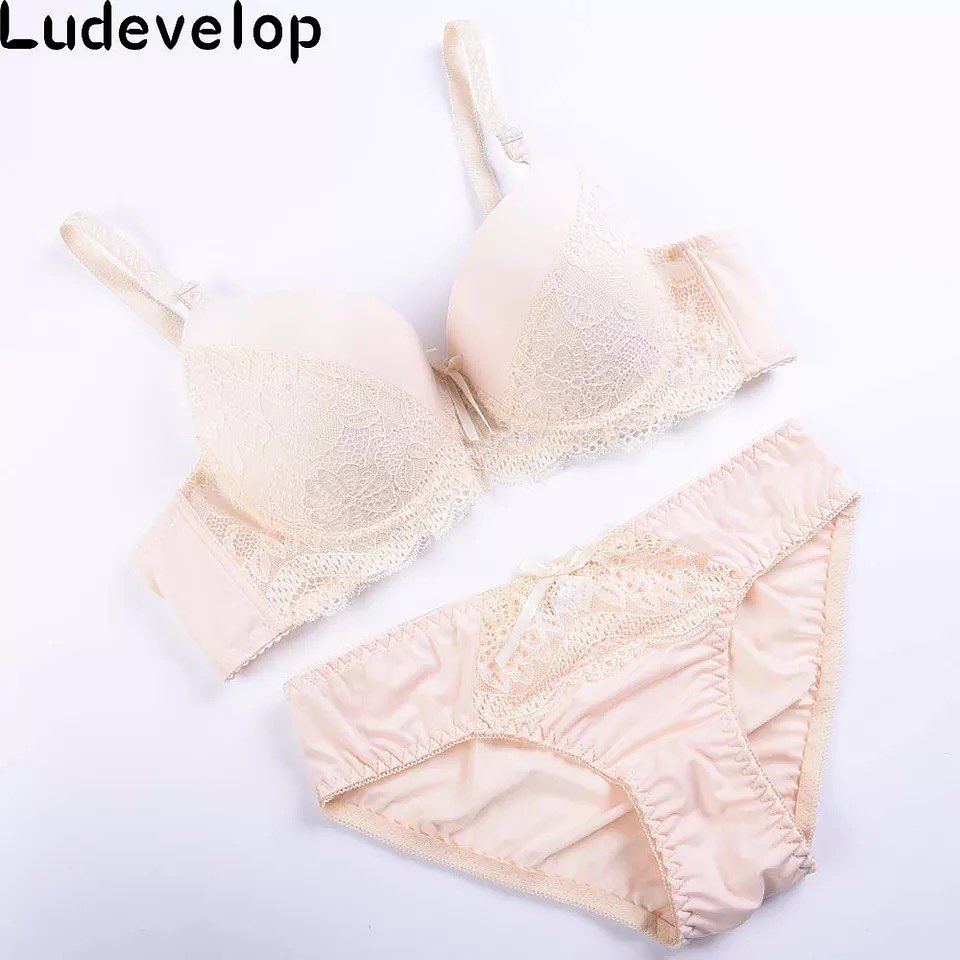 Bridal Plus Size Bra Panty Set