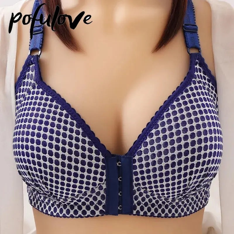 Wireless Front Open Bra