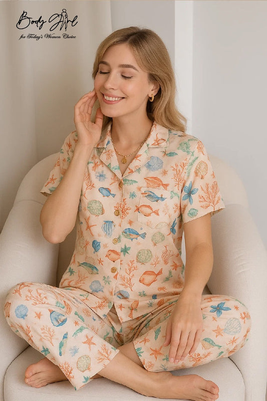 Intimate Premium Summer Lawn PJ Night Dress