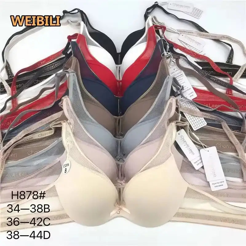 Intimate T-Shirt Bra Breathable Net Straps Coverage Strong Grip Bra