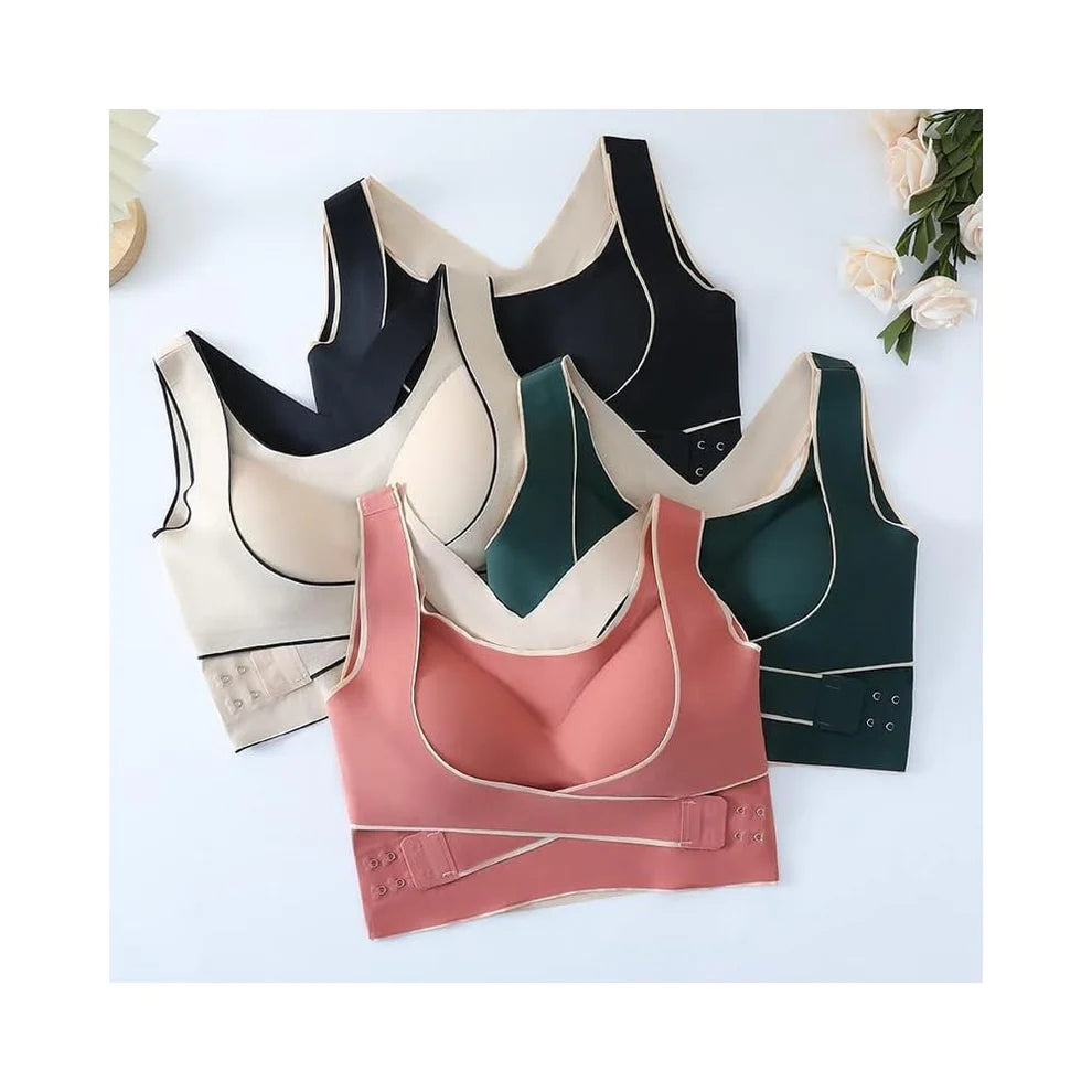 Intimate Front Belt Bra for Saggy Chest – Lift Up, Posture Support & Tummy Control