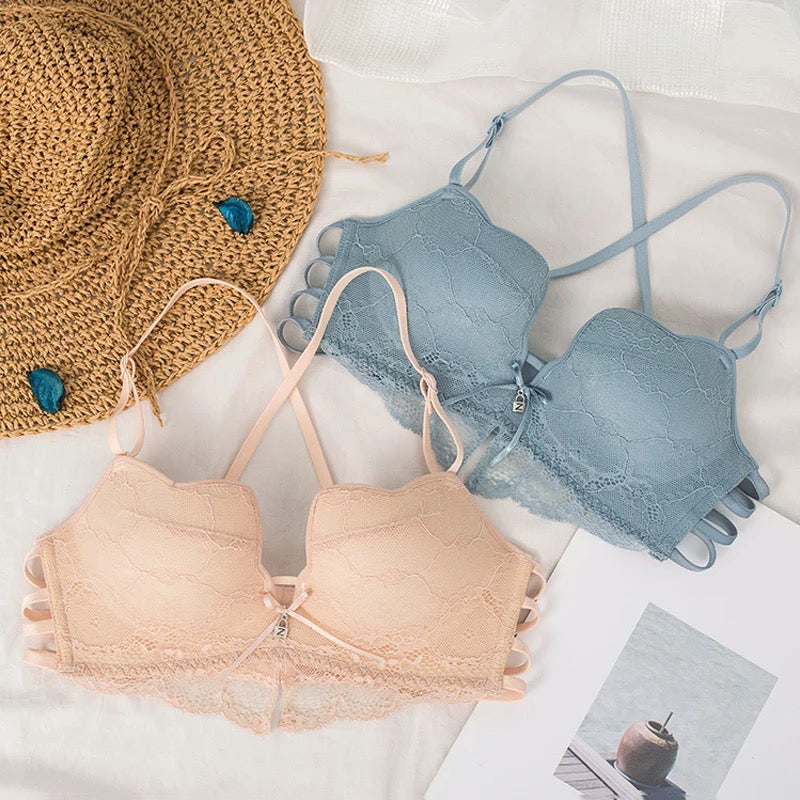 Stripped T-shirt Bra