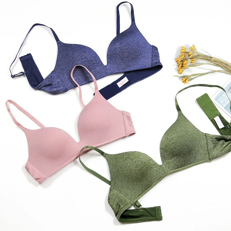 Breathable Cotton Bra Panty Set