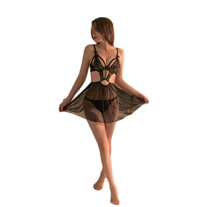 Sheer Lingerie Nighty - Basic Lingerie