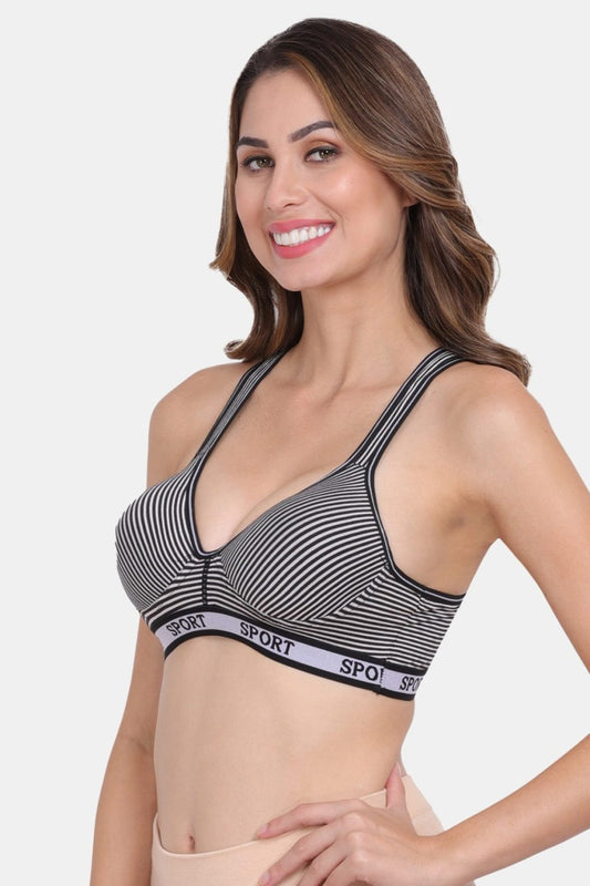 This Sports anti sagging crop top is Ideal for all high impact activities including but not limited to running, cardio, aerobics, yoga or playing games. Built in with anti sweat properties aids in improving posture while providing full coverage and support.