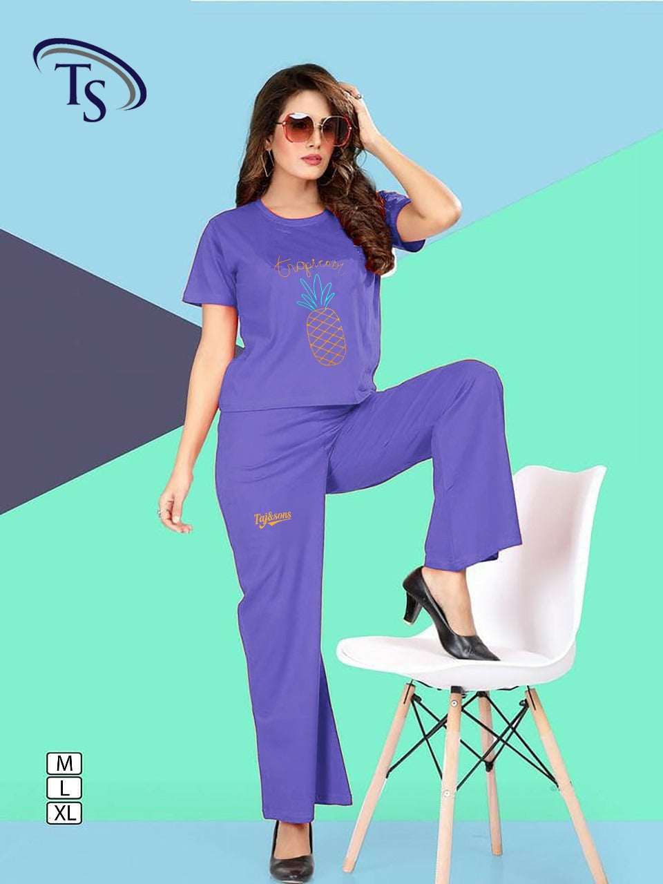 Intimate Cotton PJs Co-ord Set for Women Loungewear