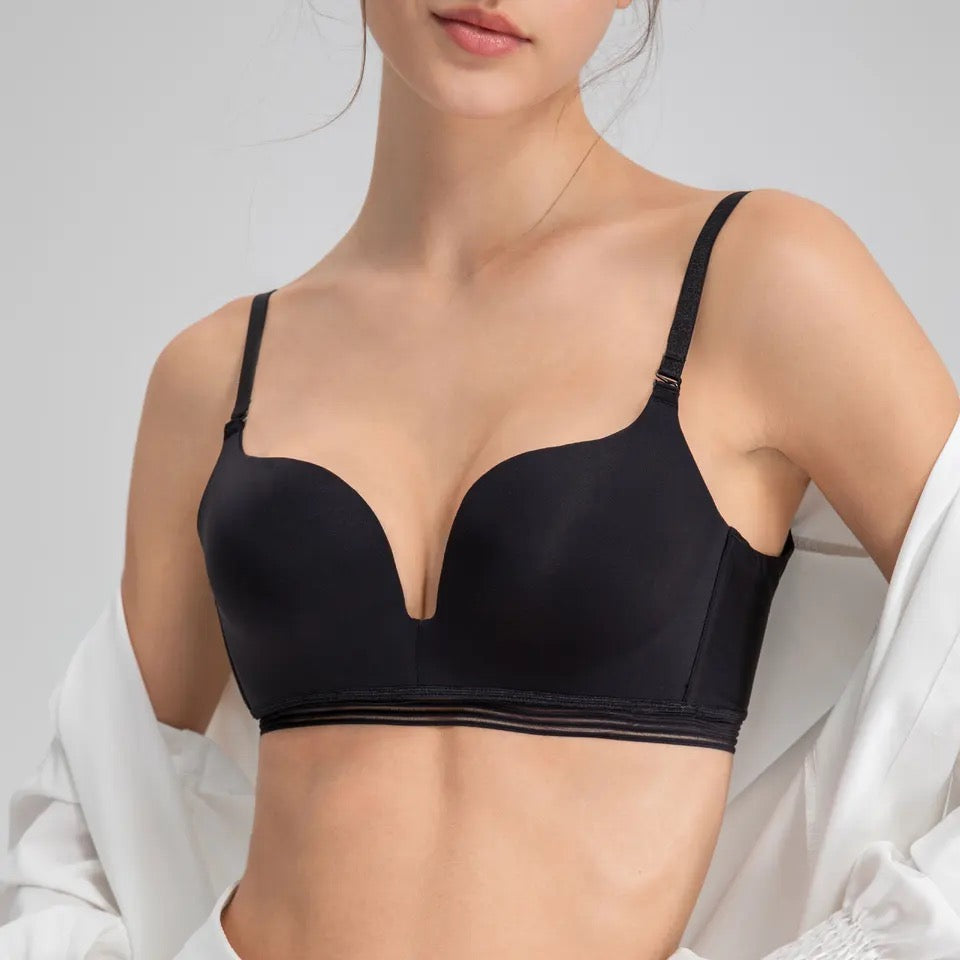 Demi Cup Wireless Soft Padded T-Shirt Bra