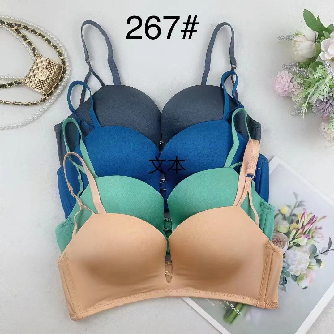 Demi Cup Wireless Soft Padded T-Shirt Bra