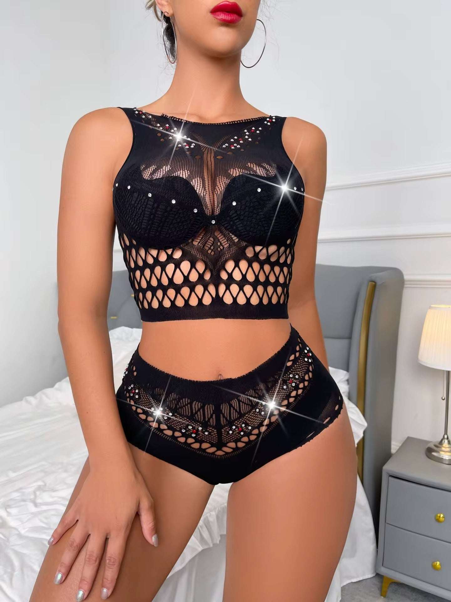 Intimate Body Stocking Bold Fashion Body Suit Lingerie