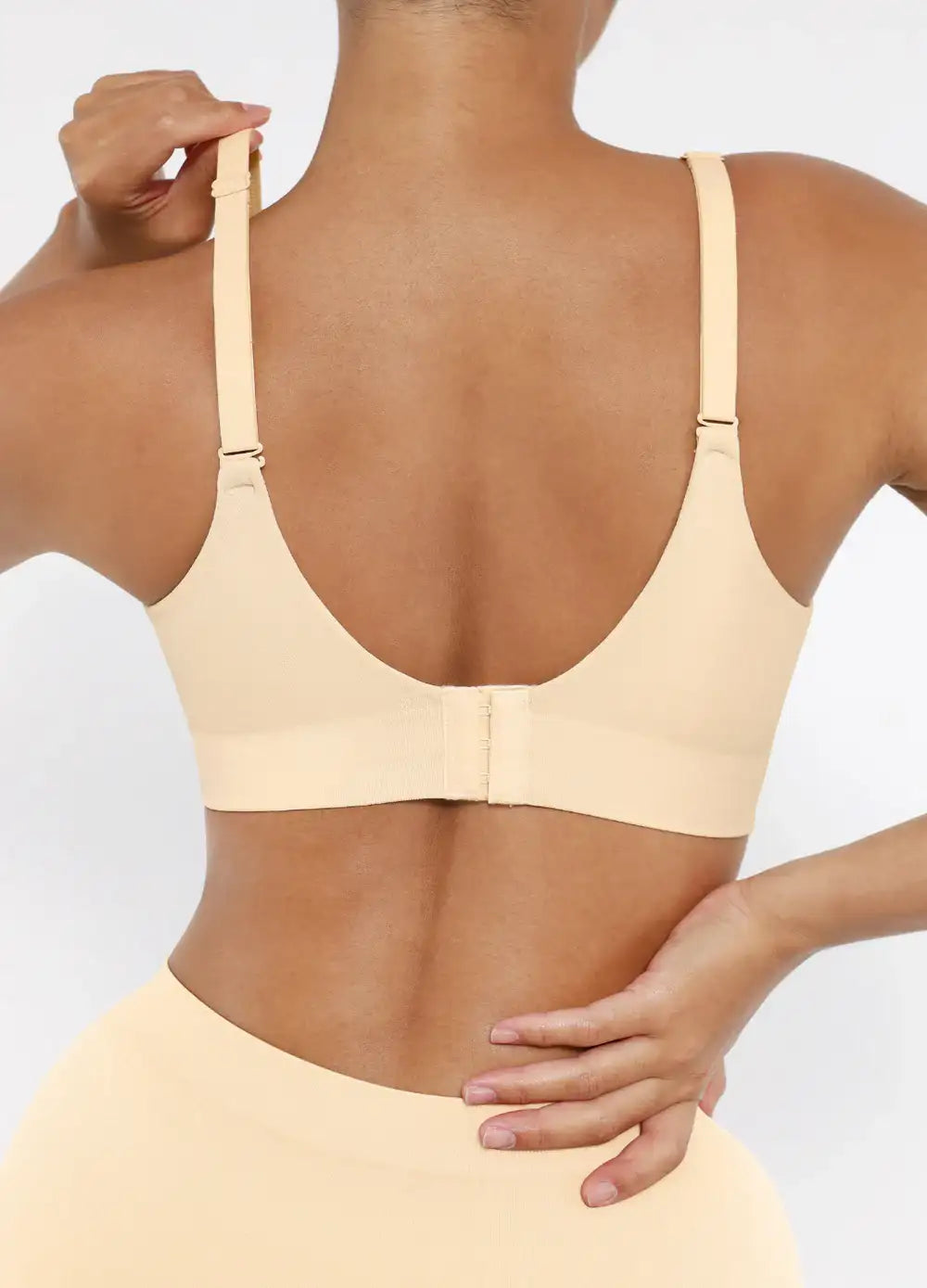 Intimate Memory Foam Bra Full Coverage Support for Saggy Chest and Posture Correction back