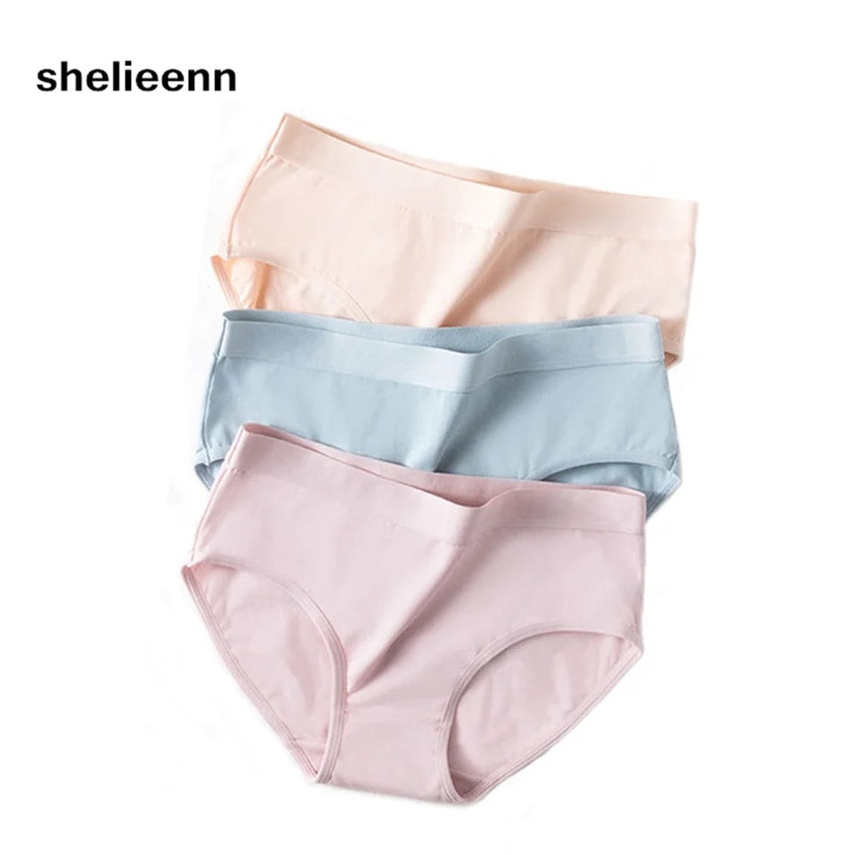 Seamless Mid Waist Underwear Panties